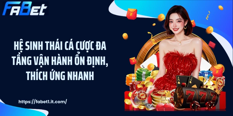 Hệ sinh thái cá cược đa tầng vận hành ổn định, thích ứng nhanh